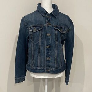 Kids Denim Jacket - Deep Blue